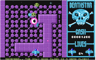 Deathstar atari screenshot